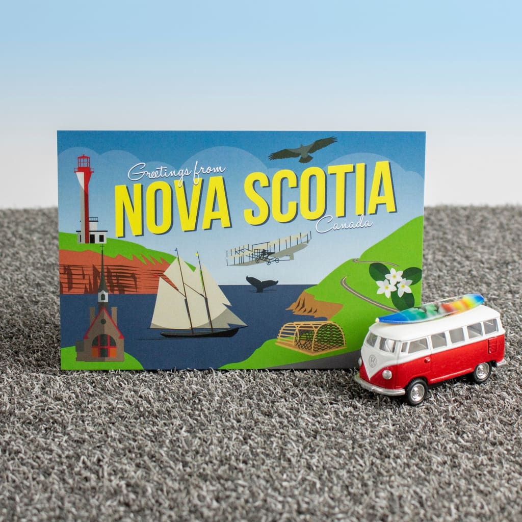 Nova Scotia Postcard By Inkwell Originals