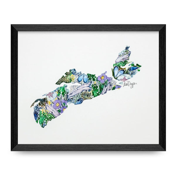 Nova Scotia Rose Shoreline 8x10 Print By Sarah Duggan
