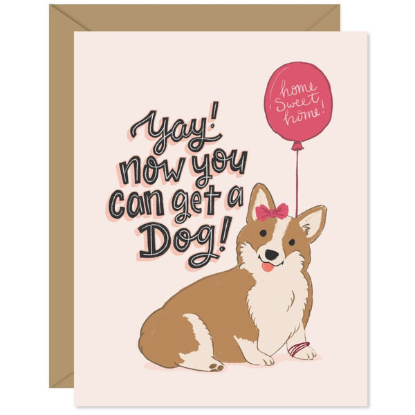 Now You Can Get A Dog New Home Card By Hello Sweetie Design