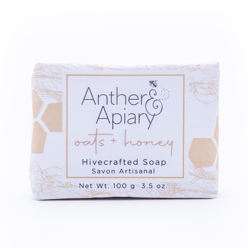 Oats & Honey 3.5oz Soap By Anther Apiary