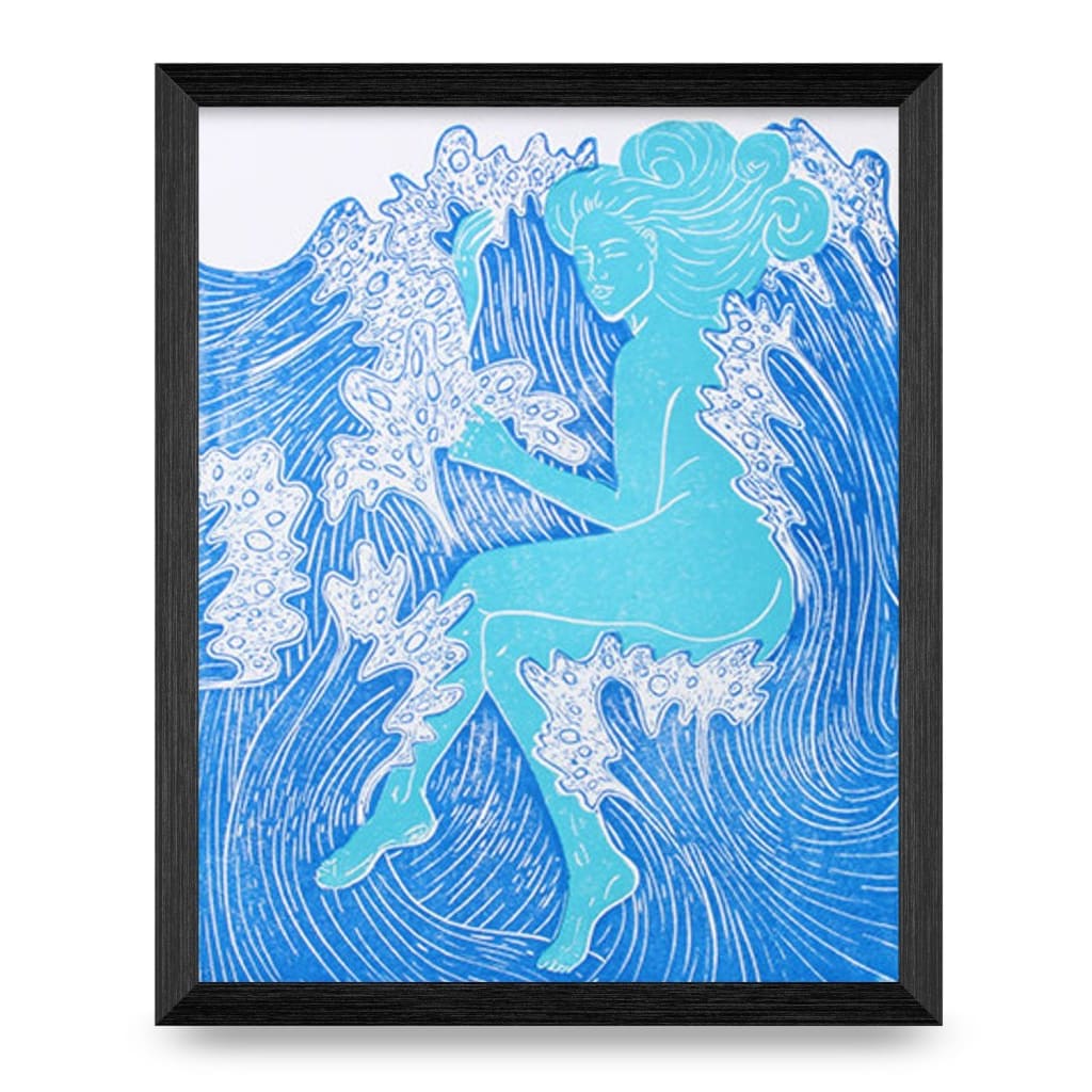 Ocean Dreamer 9x12 Print By Fine Art Erin Hollingshead