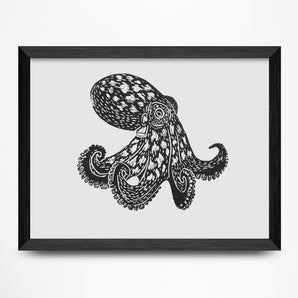 Octopus 8x6 Print By Fine Art Erin Hollingshead
