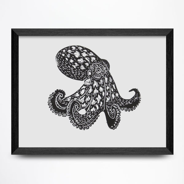Octopus 8x6 Print By Fine Art Erin Hollingshead