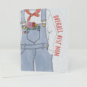 Overall Best Mom Seed Card By Jill & Jack Paper