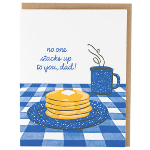 Pancake Breakfast Dad Card By Smudge Ink