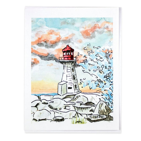 Peggy’s Cove Card by Bard