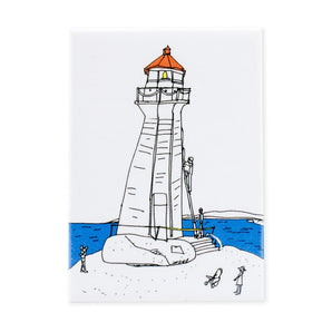 Peggy’s Cove Magnet By Emma FitzGerald Art & Design