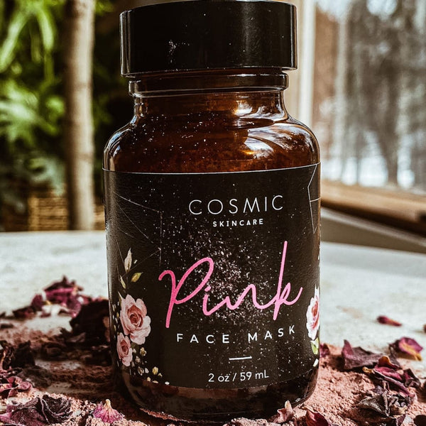 Pink Face Mask By Cosmic Skincare