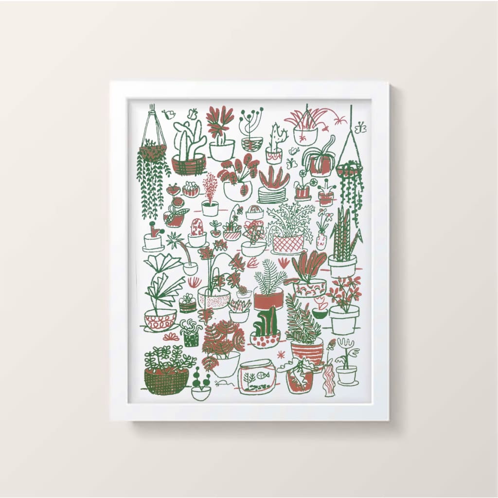 SALE - Plant Family 11x14 Print By People I’ve Loved