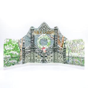 Winter Public Gardens Gatefold Card By Bard