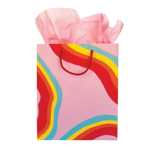 Rainbow Ribbon Gift Bag By The Social Type