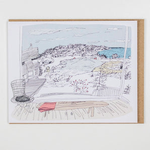 Rose Bay Winter Card By Emma FitzGerald Art & Design