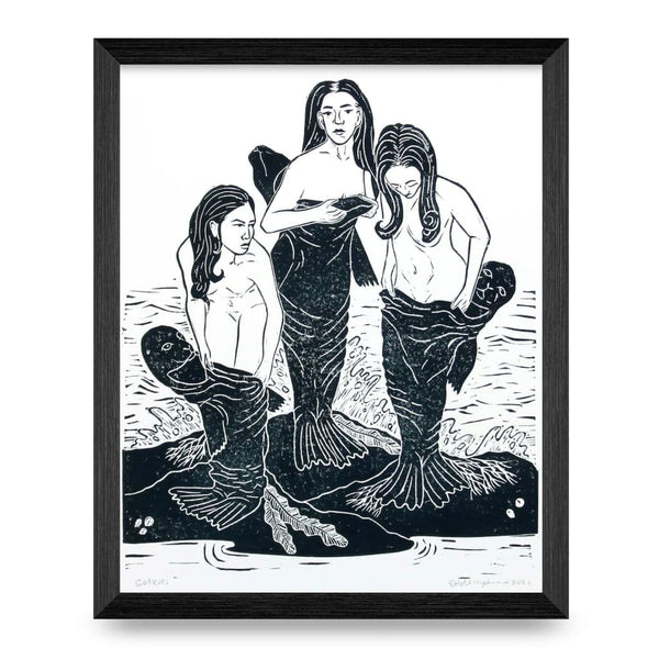 Selkies 8.5x11 Print By Fine Art Erin Hollingshead