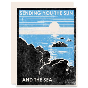 Sending You Sun & Sea Card By Heartell Press