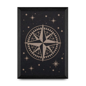 Simple Compass 5x7 Print By Fabled Creative
