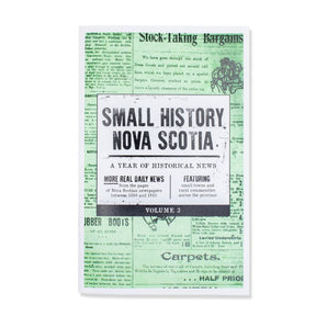 Small History Nova Scotia Chapbook Vol. #3 By