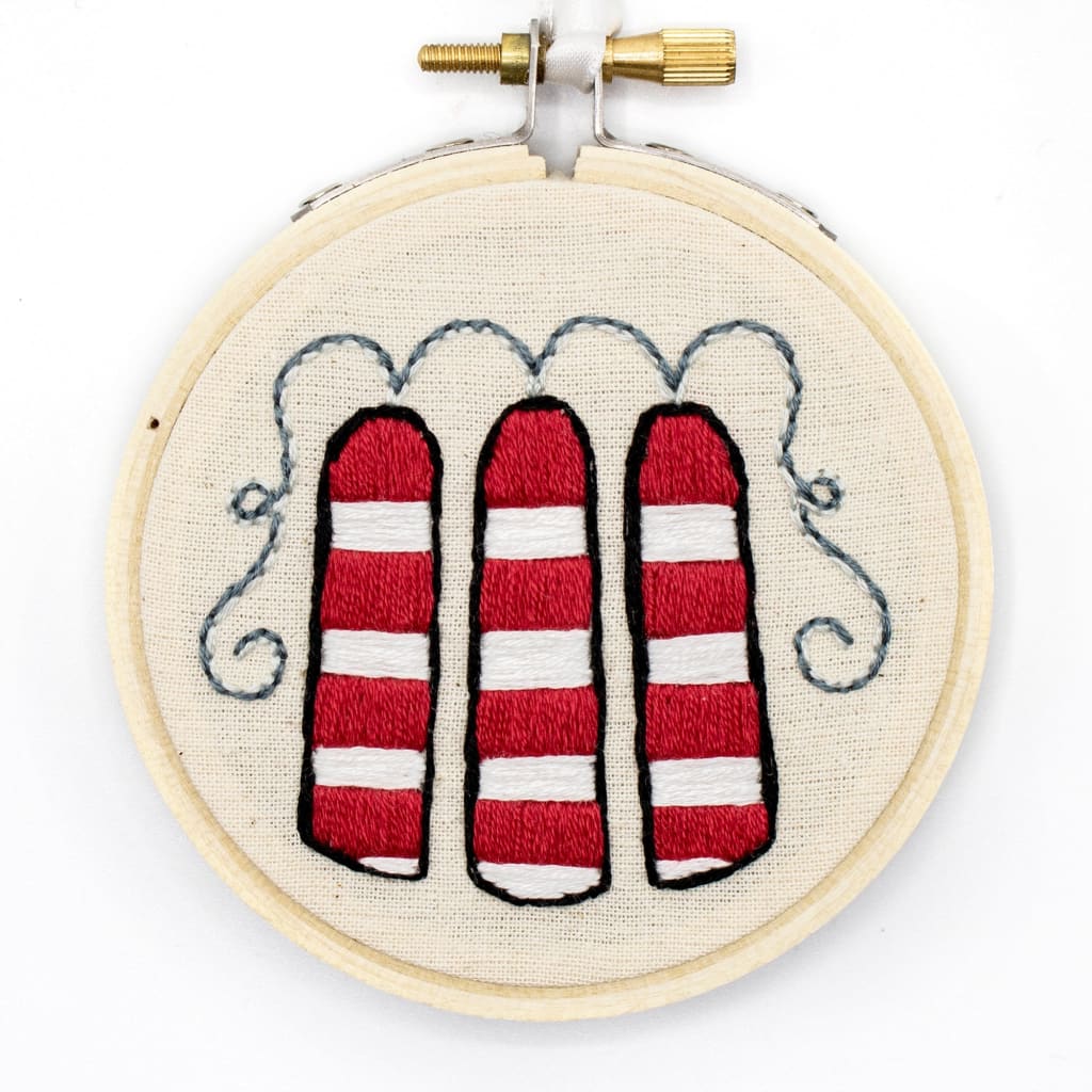 Smokestacks Embroidery By Katiebette