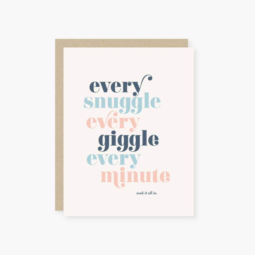 Snuggle & Giggle Card By 2021 Co.