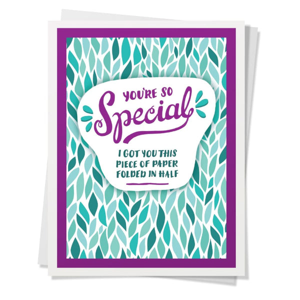Special Folded in Half Card By Design Corner