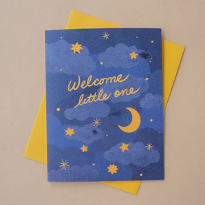 Starry Welcome Little One Card By Chu on This Studio