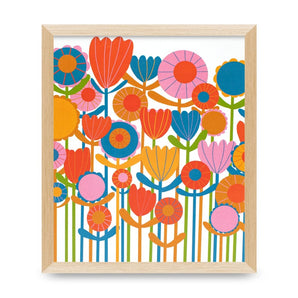 SALE - Tall Blooms 7x8.25 Print By Lisa Congdon Art &