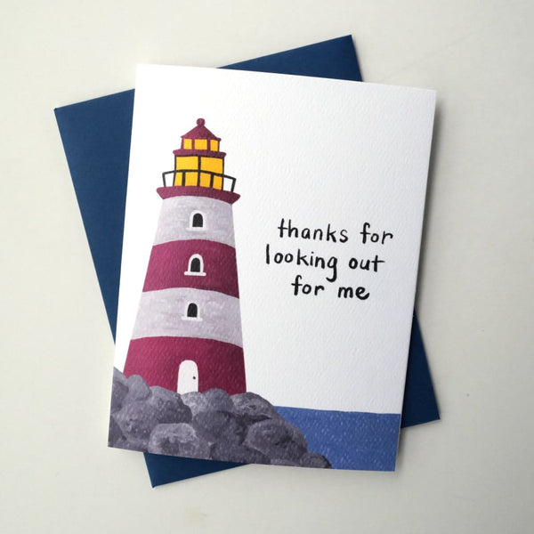 Thanks Lighthouse Card By Chu on This Studio