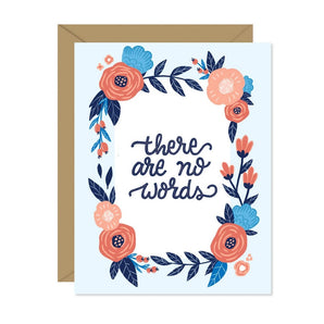 There Are No Words Card By Hello Sweetie Design