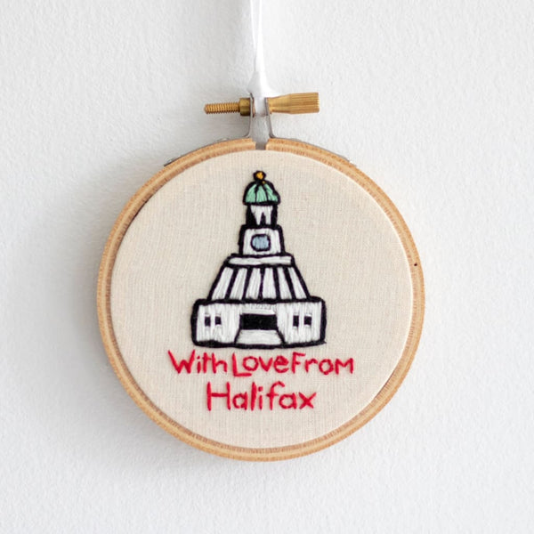 With Love From Halifax Embroidery By Katiebette