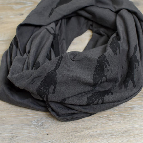 Wolves Infinity Scarf By Poison Pear