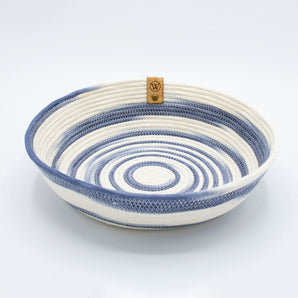 Woven Rope Blue Ocean Nesting Bowl (various sizes) By Warm