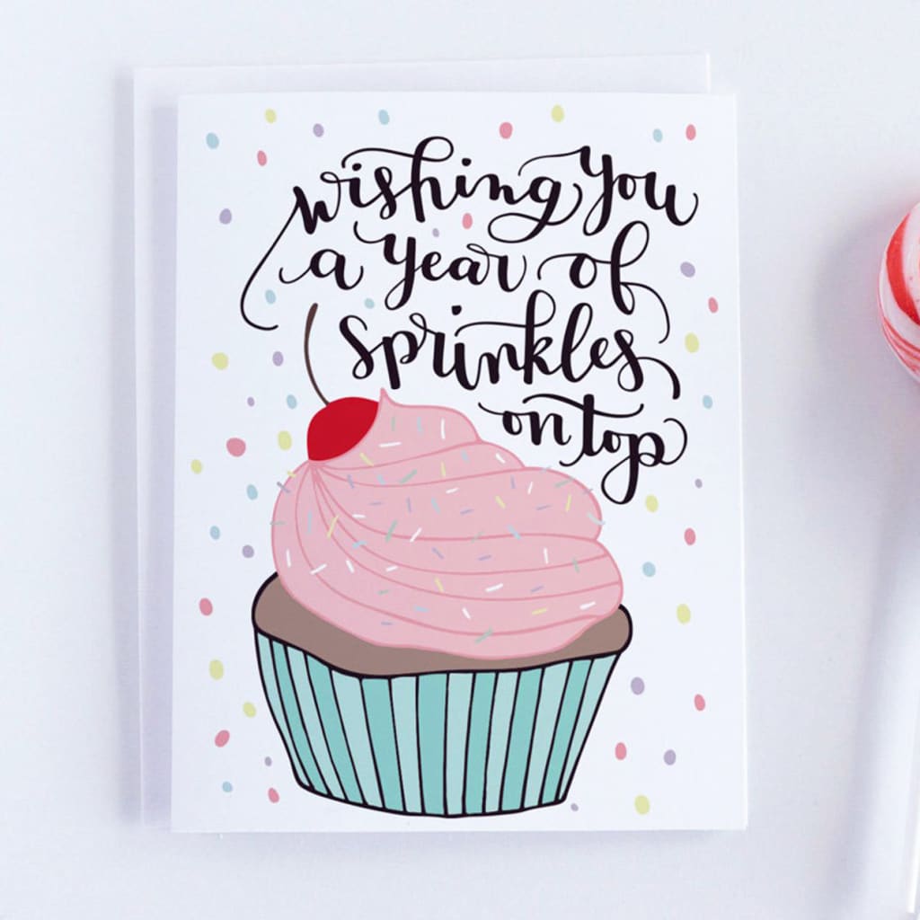 Year of Sprinkles Bday Card By Pedaller Designs